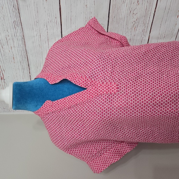 Jaeger Pink Short Sleeve Blouse Size 12 - Picture 4 of 17